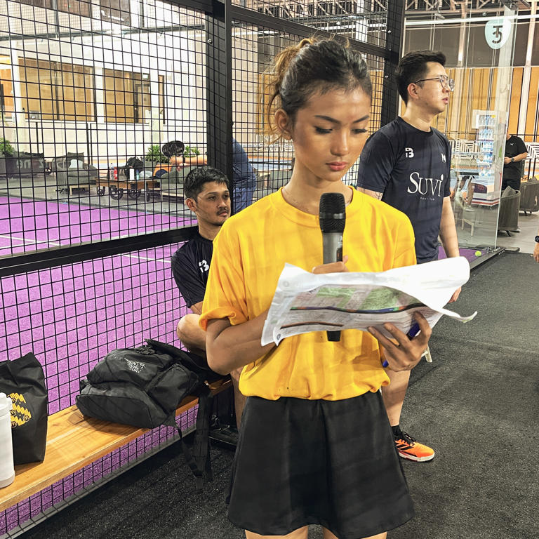 Penyerahan Pemenang Padel